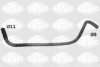 SASIC SWH0387 Radiator Hose